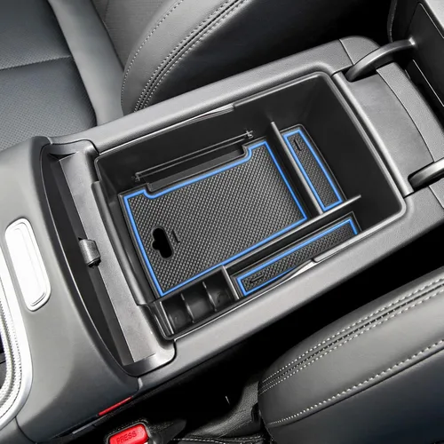 TACORBO - Organizador de consola central compatible con Hyundai Santa Fe 2021 2022 2023 y Santa Fe SEL 2022 2023, accesorios caja de almacenamiento