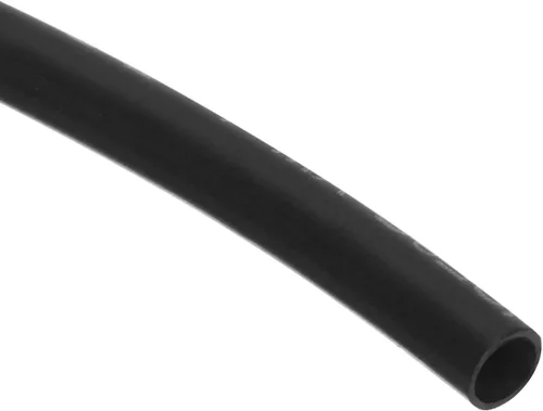 Vista 18 de Uxcell tubo negro de PVC para arnés de cable, funda de 2mm de diámetro interior y 7 metros de largo para protección de cable