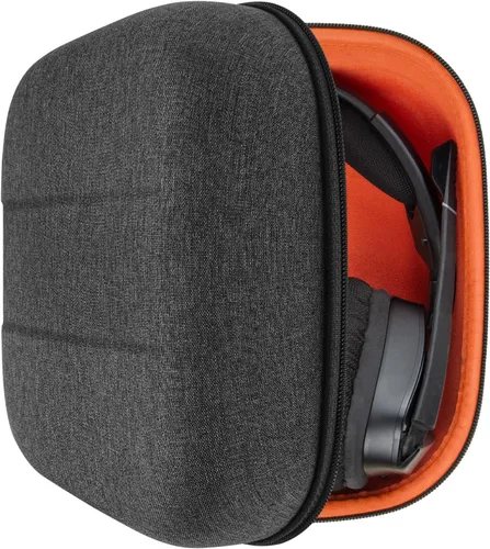 Geekria Shield - Funda para auriculares compatible con Corsair Void v2 Wireless, HS80, Virtuoso, HS55, HS65, bolsa de transporte de viaje de