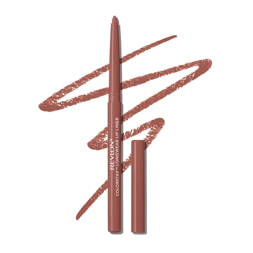 Revlon Colorstay - Maquillaje delineador de labios con afilador integrado, colores ricos de larga duración, aplicación suave, 630 nude, 0.01 onzas