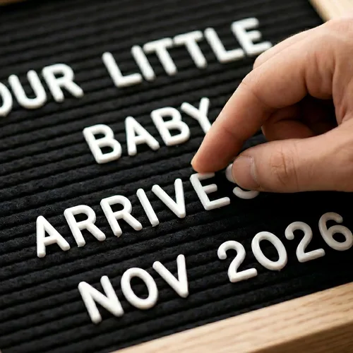 Vista 5 de C Crystal Lemon - Tablero de fieltro para letras, 10 x 10 pulgadas, tablero de madera para mensajes intercambiables, marco de madera, montaje