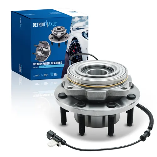 Vista 42 de Detroit Axle - Buje de cojinete de rueda trasera para Daewoo Leganza 1999-2002, cojinete de rueda y conjunto de cubo con anillo de tono 2000 2001