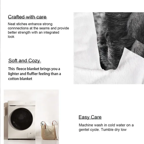 Vista 6 de Gorilla - Manta de forro polar de orangután con diseño de animales divertidos para sofá y cama, 60 x 80 pulgadas