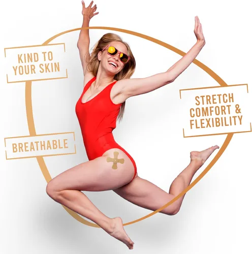 Vista 6 de Not Just A Patch X-Patch - Parches con sensor CGM (paquete de 20), resistentes al agua, Omnipod 5 parches adhesivos, duraderos para un