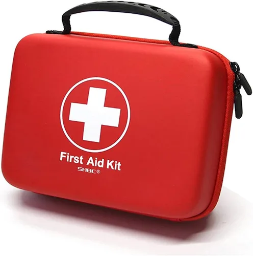 Vista 6 de SHBC Kit de primeros auxilios impermeable (228 piezas) con todos los suministros básicos o avanzados que necesitas. Adecuado para emergencias