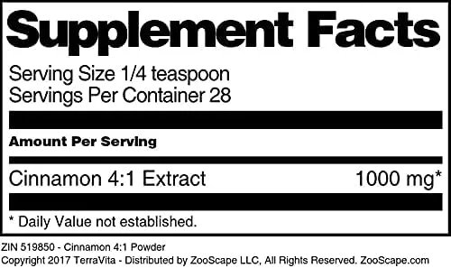 Vista 4 de Canela 41 Polvo (1 oz, ZIN 519850) - Paquete de 2