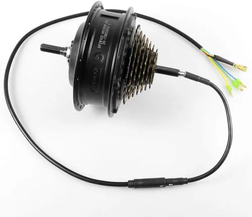 Vista 7 de Cable de extensión impermeable 9Pin para kit de conversión de motor de cubo trasero BAFANG (80CM)