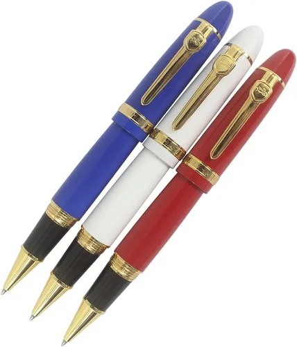 Vista 10 de Jinhao 159 Bolígrafo Rollerball negro pesado Big Pen 3 piezas en 3 colores 3-colores-1