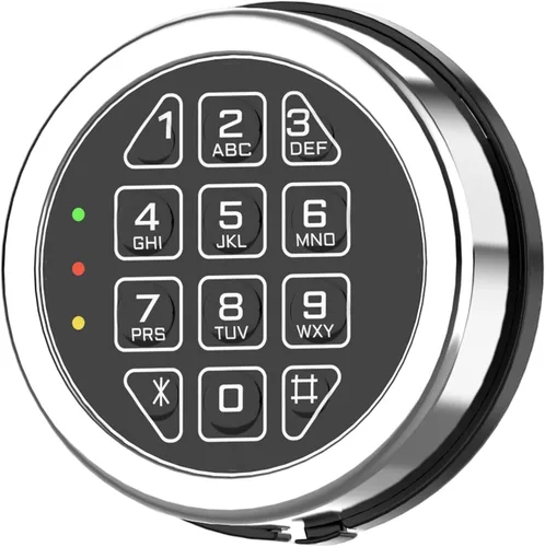Vista 8 de Teclado electrónico del reemplazo de la cerradura segura del arma con la Negro