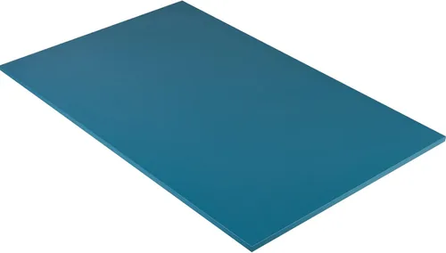 Vista 68 de Kaboon 36x20 pulgadas Mesa Negra Universal, Escritorio Sólido de Una Pieza, Encimera Reversible de Melamina, Dobles Escritorios, L-Escritorio DIY