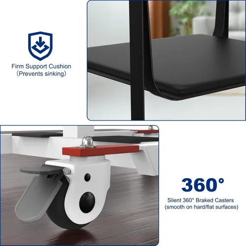 Vista 5 de Silla de transferencia de pacientes para el hogar - Silla de ruedas portátil a dispositivo de transferencia de automóvil, silla de transferencia