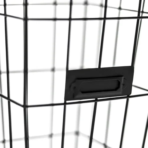 Vista 4 de Trademark Innovations Metal Wire and Mesh Hanging Utensil and Storage Basket (Pack of 2)