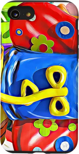 Vista 18 de Funda para iPhone 11 Pro Marimonda Carnaval Patrimonio Barranquilla de Costeños