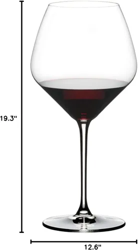 Vista 5 de Riedel Extreme Crystal Pinot Noir Copa de vino (8 artículos)