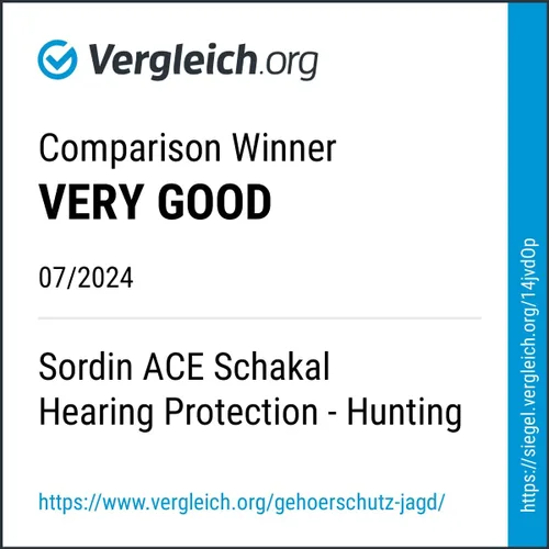 Vista 2 de Sordin ACE Schakal Electronic Capsule Hearing Protectors - for Hunting & Shooting Sports