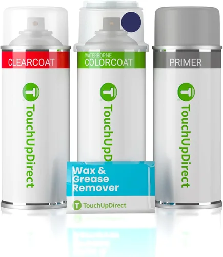 Vista 284 de TouchUpDirect QM1 Cloud White compatible con Pintura de retoque en aerosol Nissan Exact Match - Kit esencial