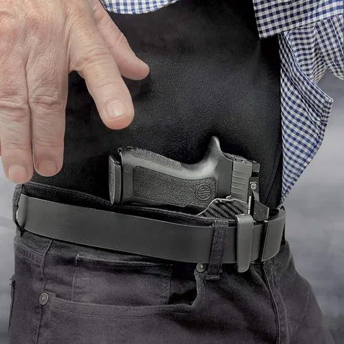 Vista 3 de Dentro de la funda para cinturón de cintura se adapta a Sig P365 X-Macro