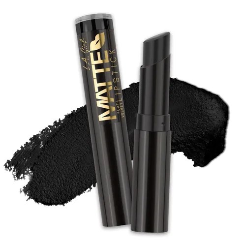 Vista 3 de L.A. Girl Lápiz labial mate de terciopelo plano, Bite Me GLC810