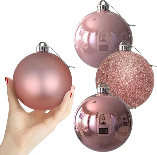 Vista 147 de GameXcel - Esferas navideñas grandes y ornamentos colgantes para árbol de Navidad que no se rompen