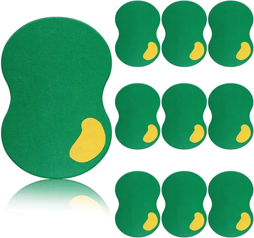 Mindsoft 5 Pcs Golf Centerpieces Table Decorations 14 x 11 Inch Golf Party Centerpieces Green Felt Decoration for Sport Party Supplies Birthday Decor