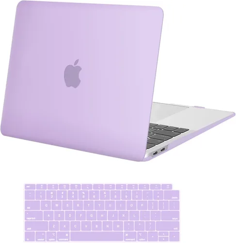 Vista 8 de MOSISO Funda compatible con MacBook Air de 13 pulgadas 2022 2021 2020 2019 2018 lanzamiento A2337 M1 A2179 A1932 Touch ID, cubierta rígida