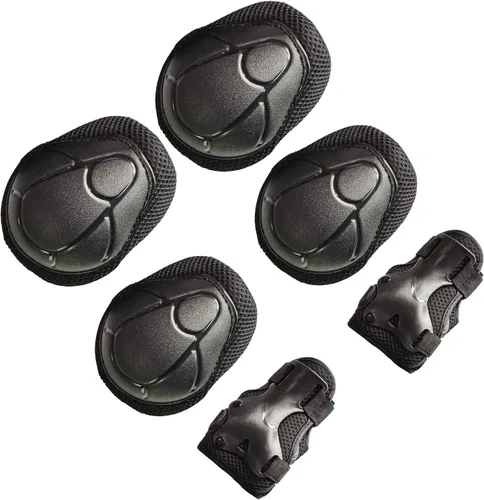 Rodilleras para niñosjóvenes, coderas, muñequeras, equipo de protección para patines de ruedas, ciclismo, BMX, bicicleta, patinaje, patinaje en