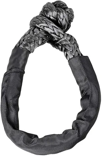 Vista 4 de Anillo de recuperación de cabrestante – Cuerda sintética para cabrestante Anillo de arrebatamiento de polea Grillete suave Accesorios