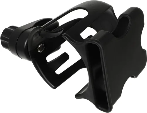 Stroller Bottle Holder with Phone Stand Lightweight Water Bottle Rack for Strollers Easy Installation Compatible with Walkers and Wheelchairs