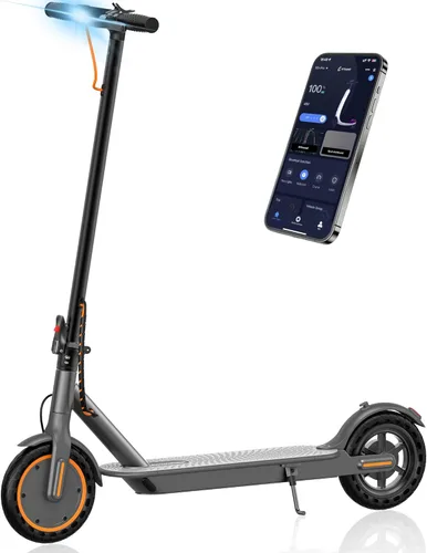 Vista 17 de Aovowheel Electric Scooter for Adults, Folding E Scooter with 350W/500W Motor 16/24 Mph Top Speed, Max 19-23 Miles Long Range, 8.5''/10''/14''Tires