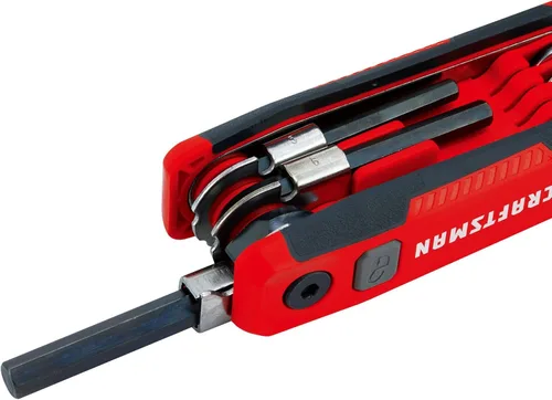 Vista 2 de CRAFTSMAN Juego de llaves hexagonales, MM, bloqueo plegable de 8 piezas (CMHT26024)