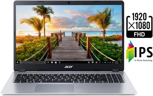 Vista 8 de Acer Laptop 2021 Aspire 5 15.6 pulgadas 1920 x 1080 LED Full Array AMD Ryzen 3 3200U de 2 núcleos DDR4 de 8 GB SSD de 512 GB Windows 10 Pro