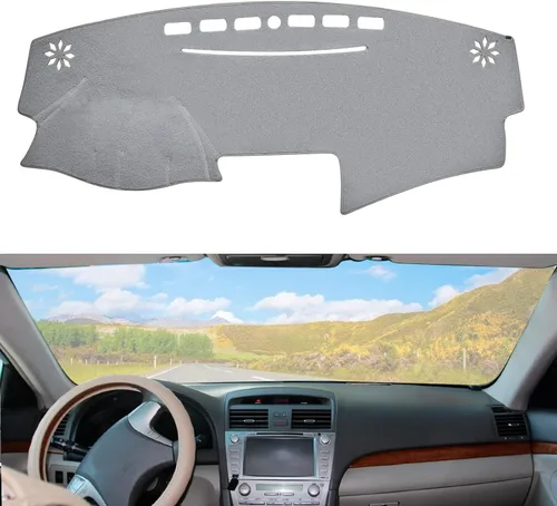 Vista 15 de Alfombrilla para salpicadero compatible con 07-14 Chevy Tahoe Suburban Denali Avalanche GMC Yukon/XL, 07-13 Chevy Silverado Sierra sin altavoz