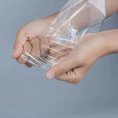 Vista 5 de Bolsas retráctiles de 5 x 5 pulgadas, 200 bolsas termocontraíbles de PVC transparente