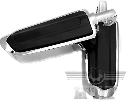 Vista 2 de SMT-Estriberas resto Estriberas compatibles con Low Rider Glide Road King Glide Street Glide Negro [B00RUDXTSA]