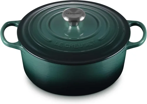 Vista 2 de Le Creuset Juego de utensilios de cocina de hierro fundido esmaltado, 5 piezas, Artichaut