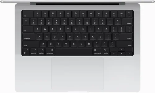 Vista 2 de Apple MacBook Pro 2023 con chip Apple M3 Max, 14 pulgadas, 36 GB de RAM, almacenamiento SSD de 1 TB (QWERTY en inglés), plateado (renovado)