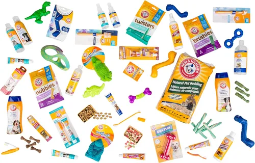 Vista 9 de Arm & Hammer Kit dental de viaje para perros con sabor a jengibre y vainilla para mascotas Juego de cepillo de dientes y pasta de dientes