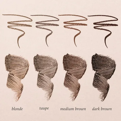 Vista 7 de Julep Brow 101 - Juego de lápices de esculpir y gel tintado para cejas – Herramienta de doble punta para cejas con cepillo y punta de precisión
