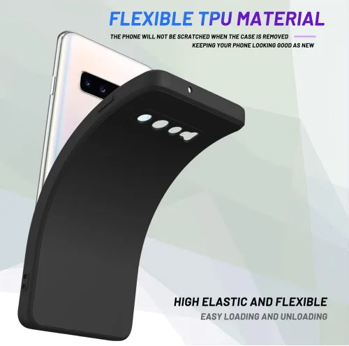 Vista 830 de Funda para Samsung Galaxy Note 8, color negro, resistente a los arañazos con tacto suave, delgada funda delgada para Samsung Galaxy Note 8