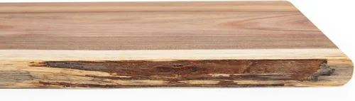 Vista 6 de PICNIC TIME Disney Princess Cenicienta Artisan - Tabla de embutidos de acacia de 24 pulgadas con borde de madera cruda, tabla de queso, plato