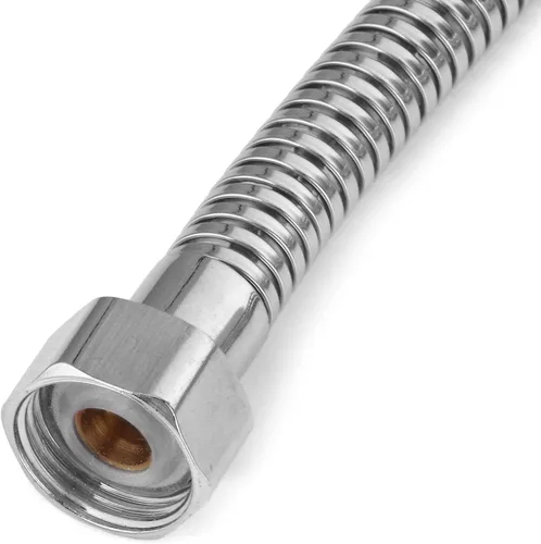 Vista 6 de Cabezal de ducha exterior para caravana con manguera de 4.9 ft/4.9 pies, interfaz de 1/2 rosca, boquilla externa de acero inoxidable, suministro