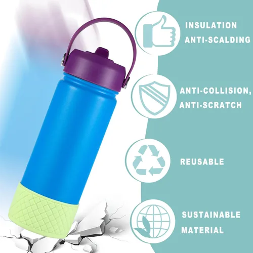 Vista 21 de Silicone Boot for Stanley Quencher 40 oz, Bottom Boot for IceFlow Flip 20 oz 30 oz, Boots Sleeve Cover for Hydroflask 12-24 oz and 32 oz 40 z Sports