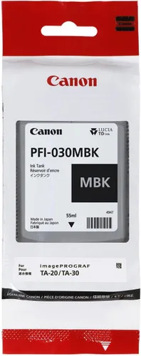 Vista 9 de Canon Tinta negra de 1.9 fl oz (PFI-030BK) para Canon imagePROGRAF TA-20 y TA-30