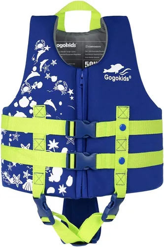 Gogokids Chaleco de natación para niños, flotadores para bebés – Chaleco de flotabilidad para niños y niñas para piscina y playa, para niños de 2 a