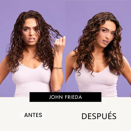 Vista 4 de John Frieda Frizz Ease The Controller - Suero para el cabello extra fuerte, suero antiencrespamiento, 1.69 onzas líquidas