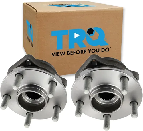 Vista 92 de Conjunto de rodamiento de rueda delantera de 2 piezas y buje TRQ Compatible con Pontiac Solstice 2006-2009 Saturn Sky 2007-2010