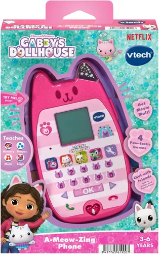 Vista 7 de VTech Teléfono A-Meow-Zing de la casa de muñecas de Gabby