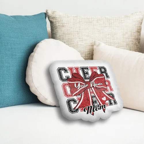 Vista 2 de Personalized Best Mom Pillow, Customized for Mama Pillow, Custom Pillow for Mommy from Daughter, Birthday Gifts for Mothers from Son, Hi Mom I Love