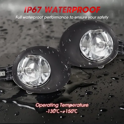 Vista 7 de Conjunto de luces antiniebla de repuesto para 2002-2008 Ram 1500, 2003-2009 Ram 2500, 2003-2010 Ram 3500 camioneta pickup, 2005-2006 Durango