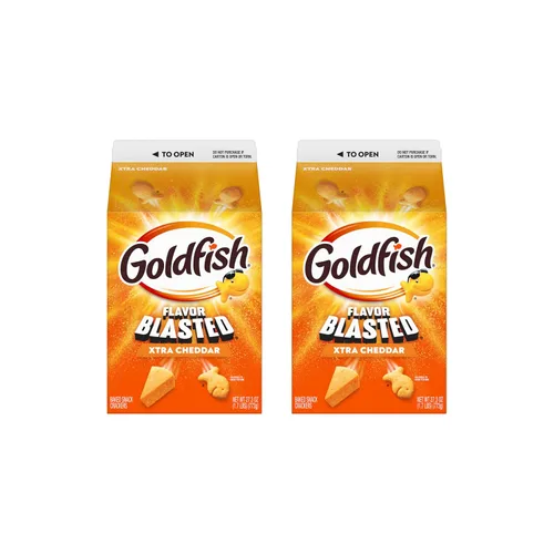 Vista 19 de Goldfish Galletas con Queso Cheddar, Caja de 27.3 Oz